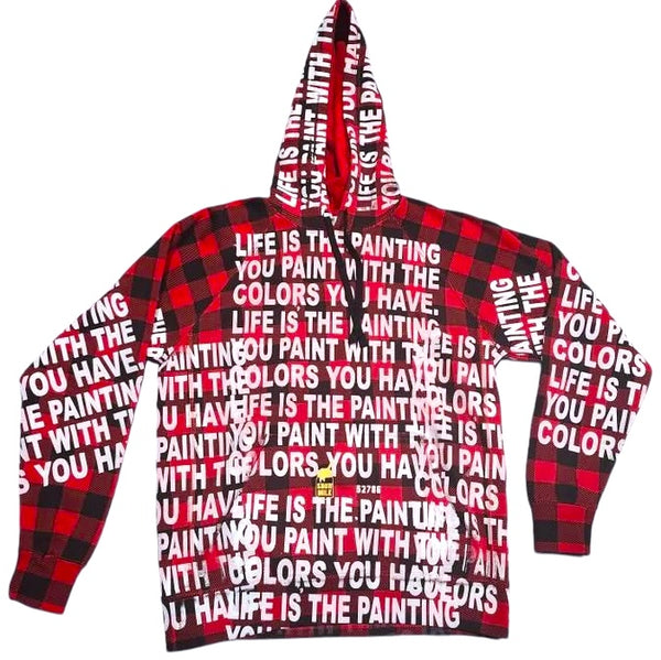 Life Is The Painting You Hoodie (Size XS)