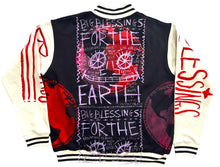 Load image into Gallery viewer, Snow Milk Kindness Blessings Varsity Jacket (Size XLarge)

