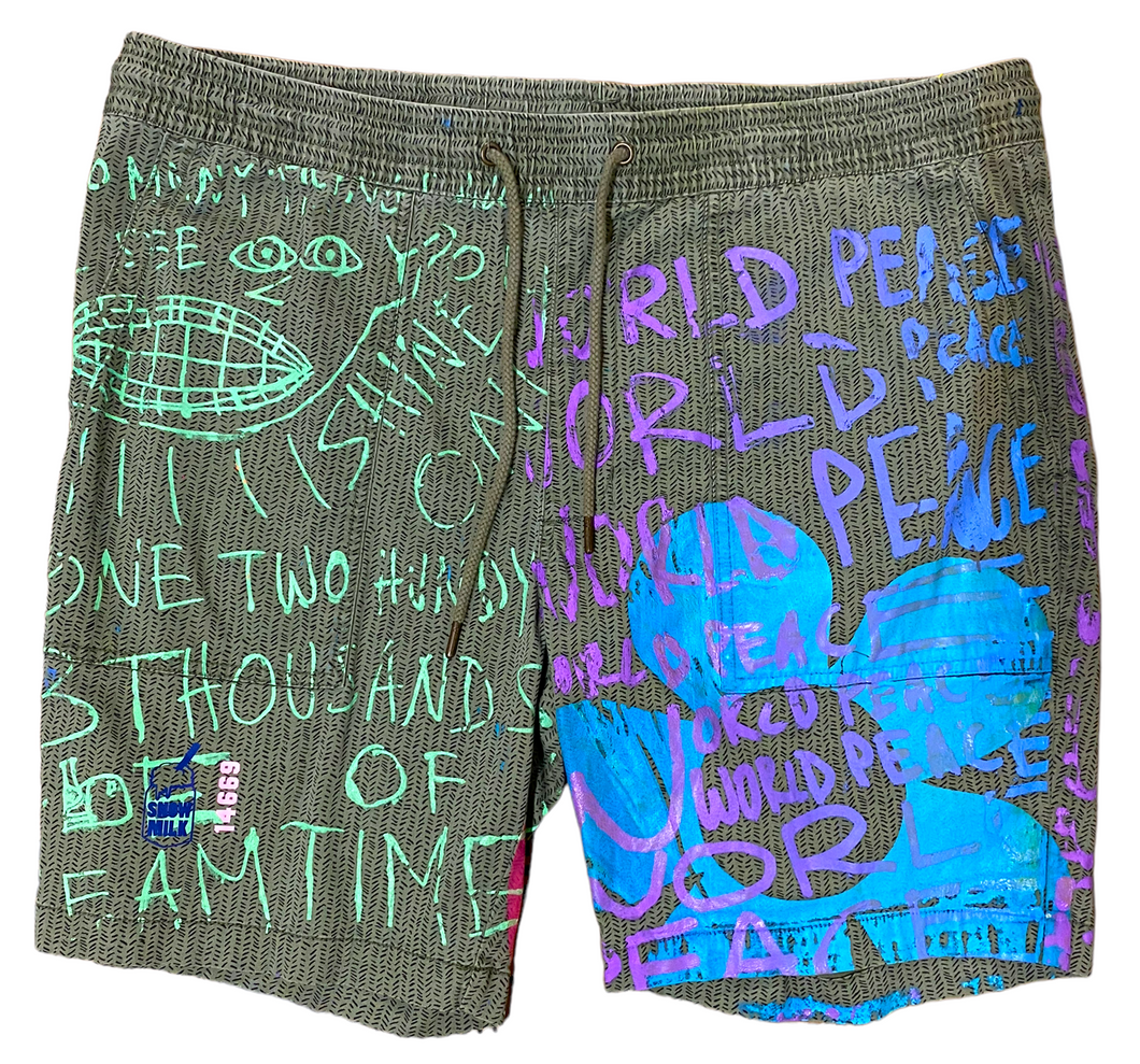 World Peace Shorts (Size Large)