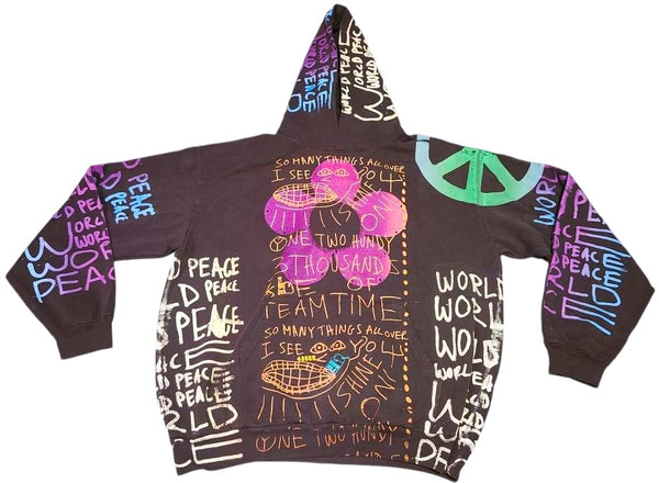 World Peace 14oz Hoodie (Size 2XL)