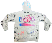 Load image into Gallery viewer, Life Is Service Hoodie (Size Large)
