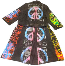 Load image into Gallery viewer, World Peace Custom Overcoat (Size Women&#39;s Large)
