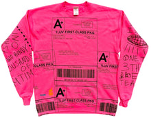 Load image into Gallery viewer, Positive Shipping Label Crewneck (Size Medium)
