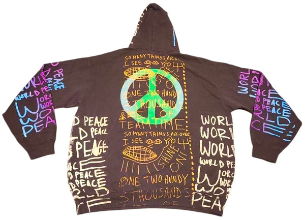 World Peace 14oz Hoodie (Size 2XL)