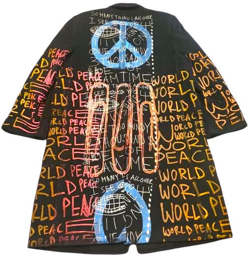 World Peace Custom Overcoat (Size Large)