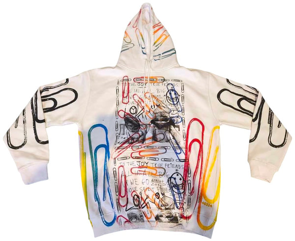 Lucha Paperclips Hoodie (Size Large)