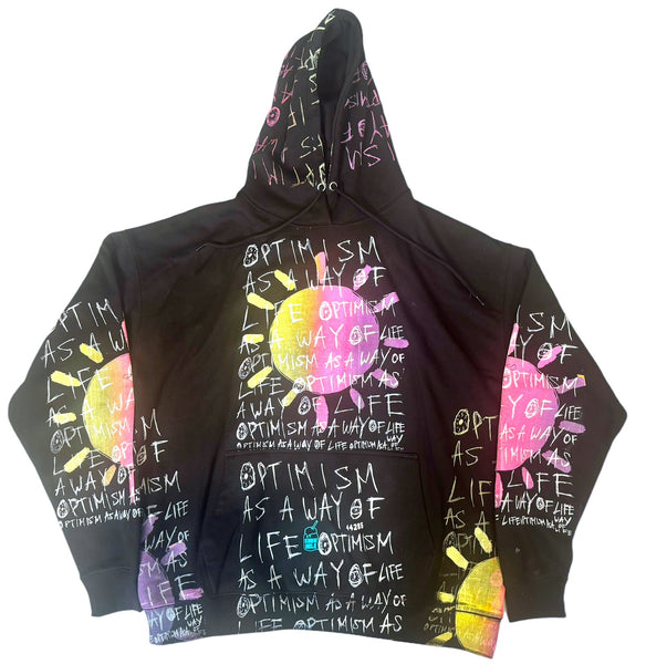 Optimism As A Way Of Life Hoodie (Size 4XL)