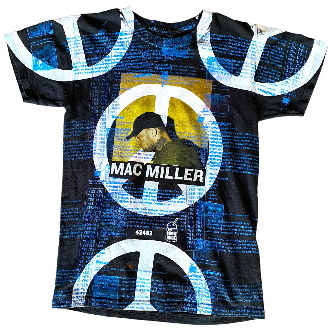 Mac Miller X Snow Milk Custom Tee (Size Small)