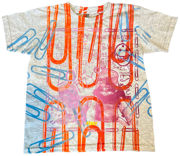 Lucha Paperclips Kids Tee (Size Youth XS)