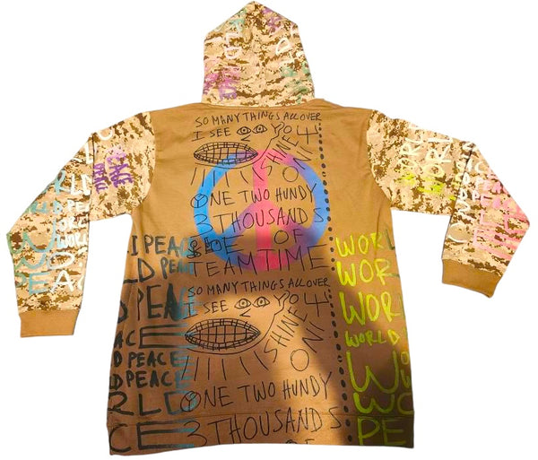 World Peace Hoodie (Size Large)