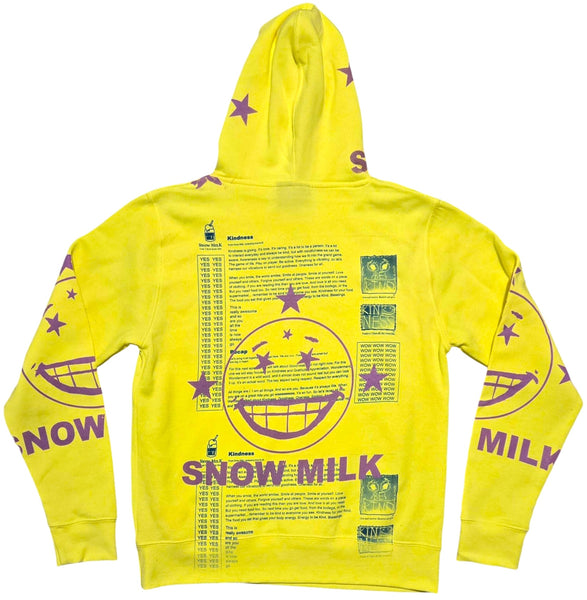 Snow Milk Kindness Hoodie (Size Small)