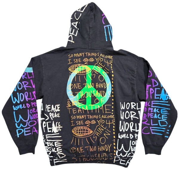 World Peace 14oz Hoodie (Size 2XL)