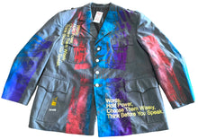 Load image into Gallery viewer, Words Hold Power Army Jacket (Size 3XL)
