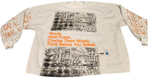 Load image into Gallery viewer, Words Hold Power Crewneck (Size 5XL)
