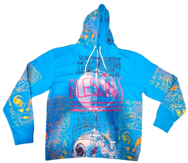 Searching For The Searchers Zip Up Hoodie (Size 3XL)