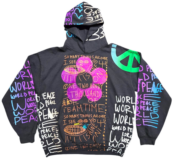 World Peace 14oz Hoodie (Size 2XL)