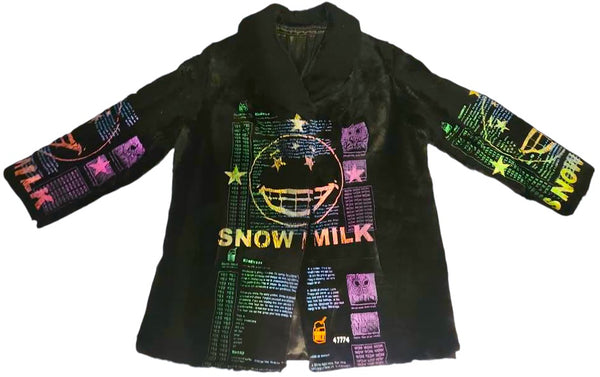 Snow Milk Kindness Vintage Coat (Size Women's Small)