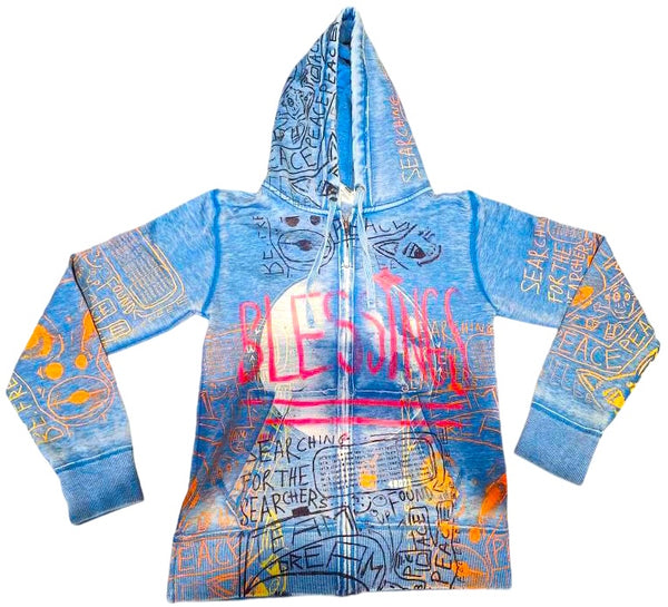 Searching For The Searchers Zip Up Hoodie (Size Small)