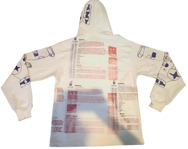 Snow Milk Kindness 12oz Hoodie (Size Small)