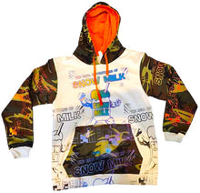 Load image into Gallery viewer, Snow Milk Comic Book Hoodie (Size Small)
