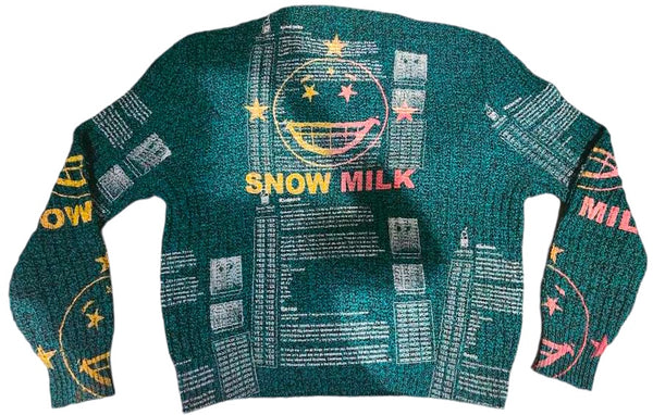 Snow Milk Kindness Vintage Crewneck (Size Large)