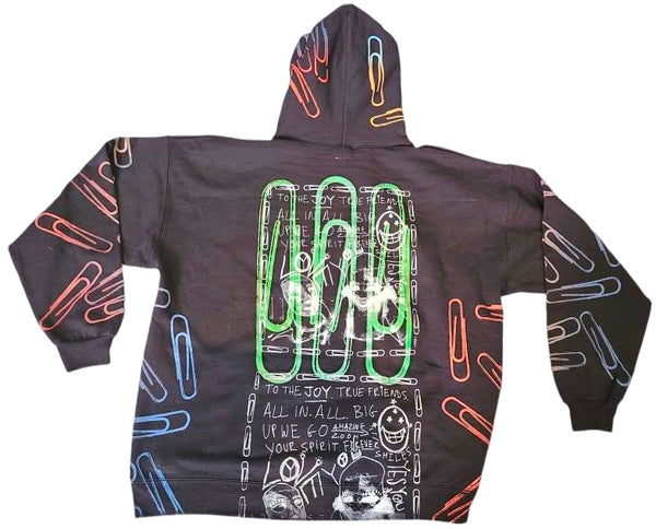 Lucha Paperclips Hoodie (Size 2XL)