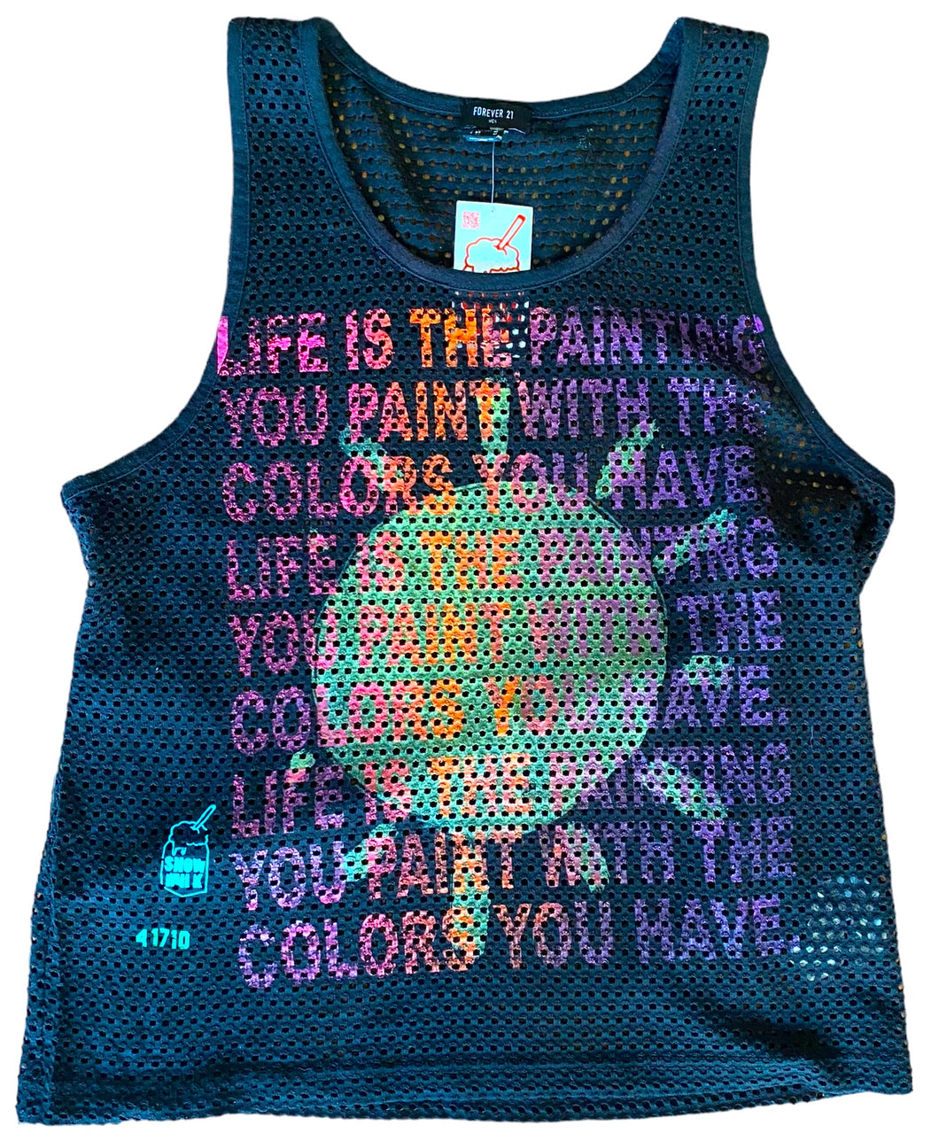 Life Is The Painting You Paint Tank (Medium)