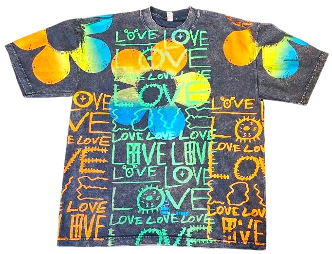 Love Love Love 6.5oz Tee (Size Large)