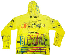 Load image into Gallery viewer, Life Is Service Hoodie (Size Small)
