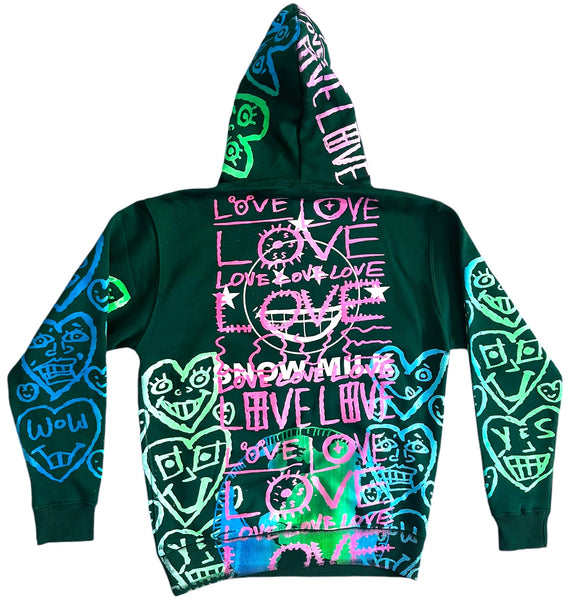 Love Love Love Hoodie (Size Medium)