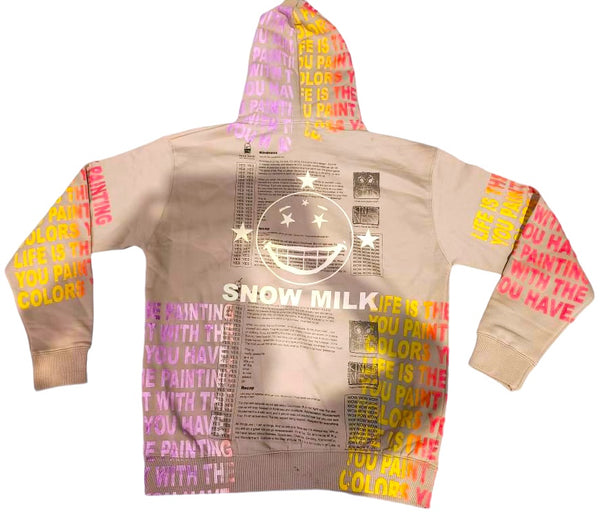 Snow Milk Kindness Hoodie (Size XL)