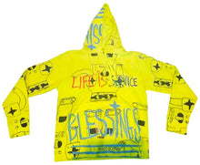 Load image into Gallery viewer, Life Is Service Hoodie (Size Small)
