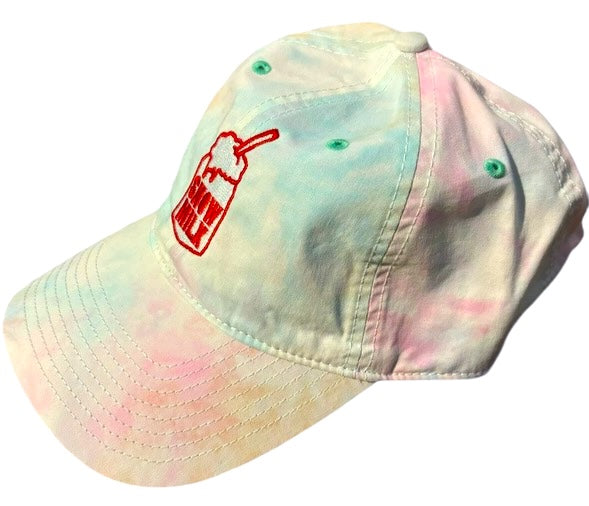 Snow Milk Tie-Dyed Twill Hat