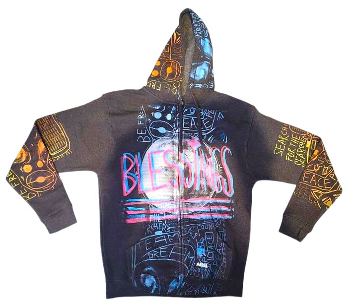 Searching For The Searchers Zip Up Hoodie (Size Medium)