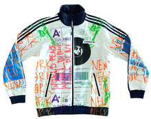 Load image into Gallery viewer, Positive Shipping Label X Daru Jones Track Jacket (Size Medium)
