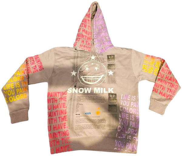 Snow Milk Kindness Hoodie (Size XL)