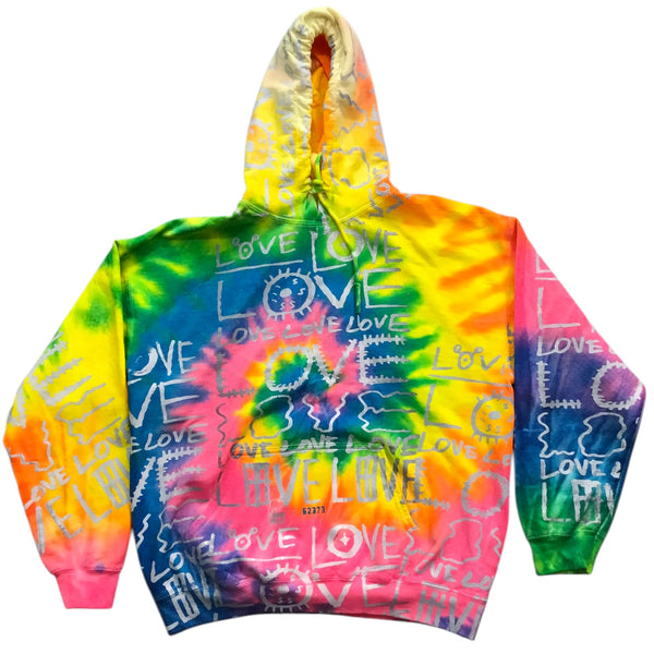 Love Love Love Hoodie (Size Large)