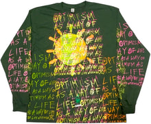 Load image into Gallery viewer, Optimism As A Way Of Life Long Sleeve (Size XL)
