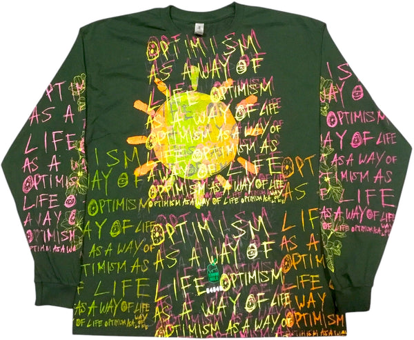 Optimism As A Way Of Life Long Sleeve (Size XL)