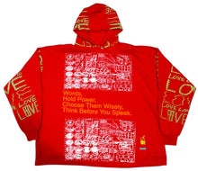 Load image into Gallery viewer, Words Hold Power Hoodie (Size 3XL)
