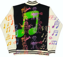 Load image into Gallery viewer, Music Notes Varsity (Size Large)
