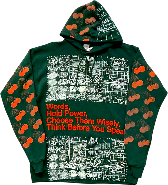 Words Hold Power Hoodie (Medium)