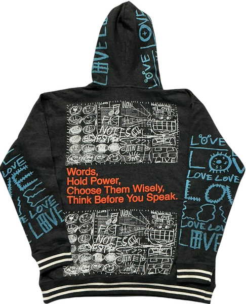 Words Hold Power Hoodie (2XL)