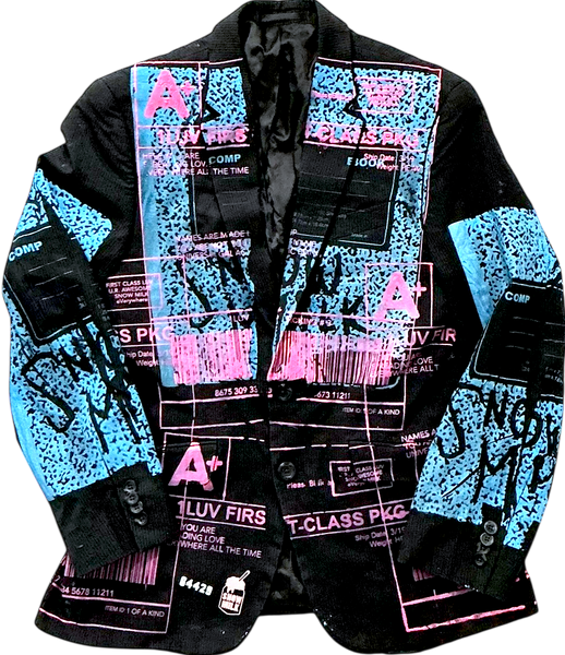 Positive Shipping Label Blazer (38S)