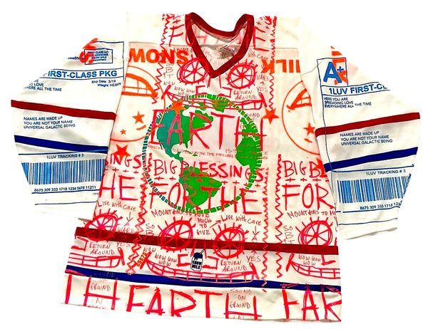 Earth Blessing Vintage Deadstock Hockey Jersey (Size Large)