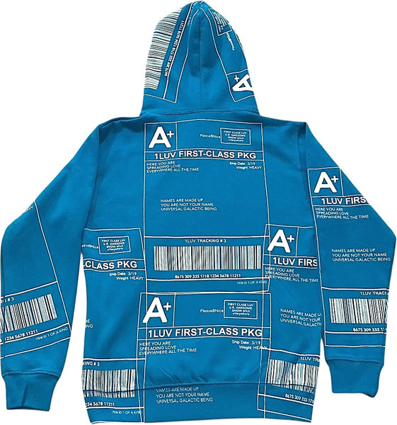 Positive Shipping Label Hoodie (Size M)