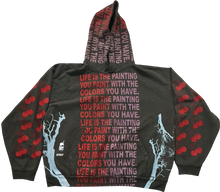 Load image into Gallery viewer, Life Is The Painting You Paint 14.oz  Hoodie (2XL)
