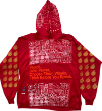Load image into Gallery viewer, Words Hold Power Hoodie (Size XL)
