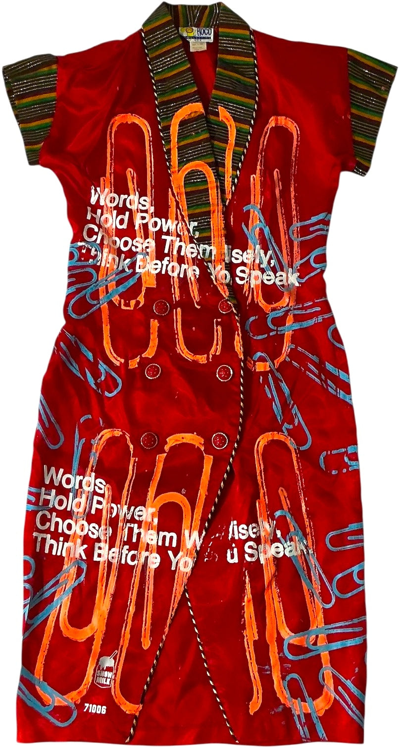 Lucha Paperclips Dress (Size Small)