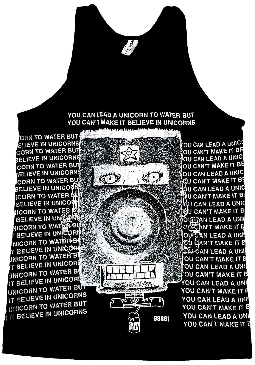 Unicorns To Water Tank Top (Size Large)